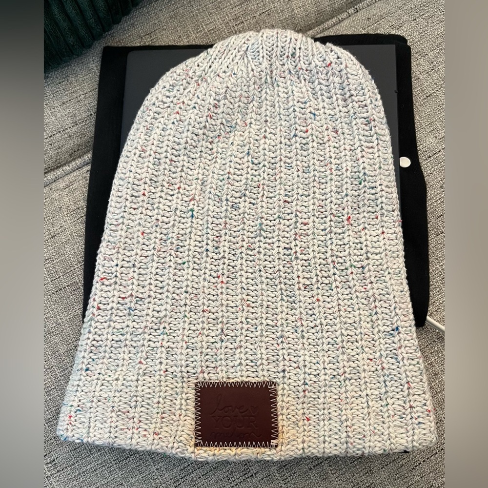 Love Your Melon Speckled Knit Beanie